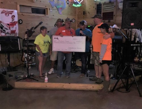 Headwaters for Heroes raises $17,500.00 for Phillips Casey during the 5th Annual Headwaters for Heroes Combat Veterans Benefit.